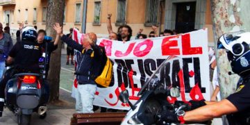 En Valladolid también con Palestina y contra el genocida Estado sionista