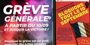 En Francia convocan a un «bloqueo total» el próximo martes