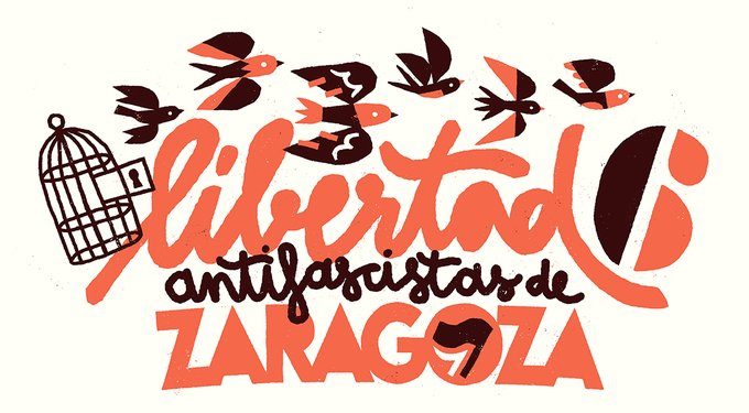 El gobierno concede el indulto solo a dos de «los 6 de Zaragoza»; presos por manifestarse contra Vox