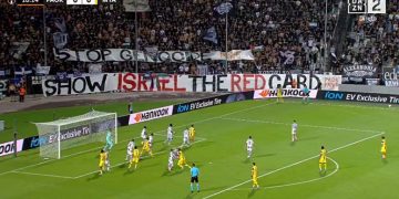 La UEFA se niega a prohibir la participación de equipos israelíes y las aficiones denuncian al sionismo