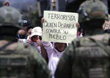 ECUADOR. Protestas, represión y silencio mediático: gobierna la extrema derecha