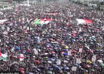 YEMEN. Un millón de personas se manifestaron nuevamente por Palestina