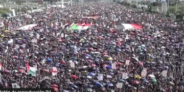 YEMEN. Un millón de personas se manifestaron nuevamente por Palestina