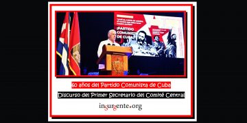 MIGUEL DÍAZ-CANEL. Nuestro único Partido es la garantía de la unidad de la Nación