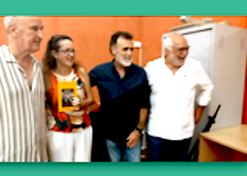 Presentación en Sanlúcar de Barrameda del poemario de Luis Enrique Ibáñez «La casa amarilla».