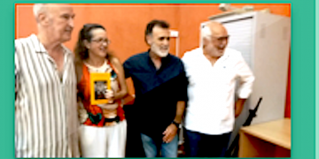 Presentación en Sanlúcar de Barrameda del poemario de Luis Enrique Ibáñez «La casa amarilla».