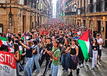 IA ha vuelto a sacar a las calles a miles de estudiantes por Palestina y la disolución de Israel