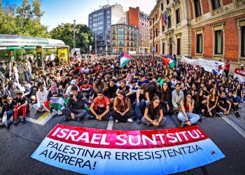Masiva participación en la huelga estudiantil convocada por IA en solidaridad con Palestina