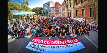 Masiva participación en la huelga estudiantil convocada por IA en solidaridad con Palestina