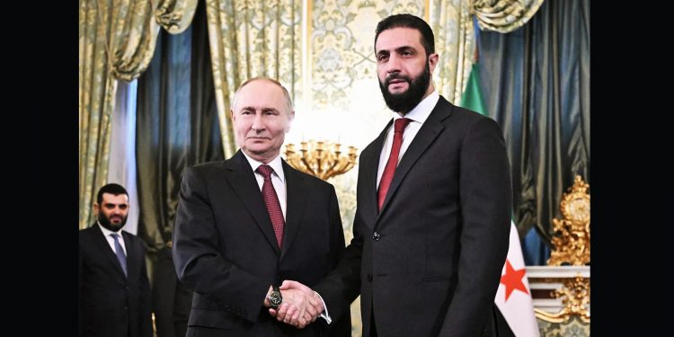 RUSIA. Putin recibe al presidente de facto sirio Al Sharaa (Al-Golani cuando ejercía de rebanacuellos)
