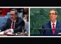 CUBA. El canciller Bruno Rodríguez desmonta las mentiras del embajador yanqui en la ONU