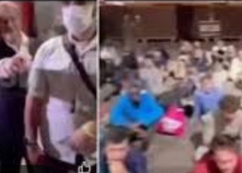 «ISRAEL». Momento en que el ministro sionista Ben Gvir llama «terroristas» a los tripulantes de la flotilla detenidos (Video)