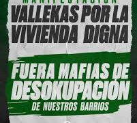 Movilización en Vallecas contra la mafia «desokupa» y por vivienda digna (Videos)