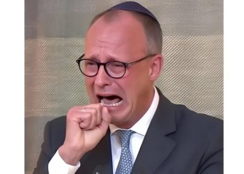 Un periodista abochorna al canciller alemán al preguntarle por su apoyo a Israel