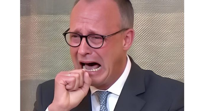 Un periodista abochorna al canciller alemán al preguntarle por su apoyo a Israel