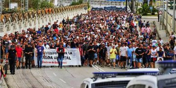 La CTM informa sobre la situación de las detenciones de la huelga del metal de Cádiz 2025