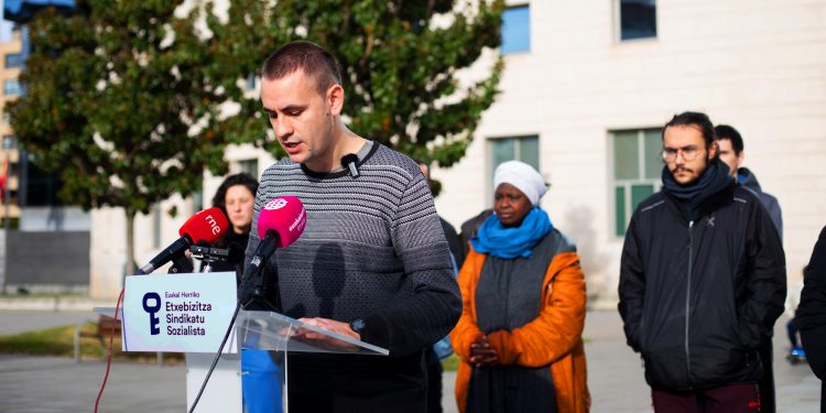 El Sindicato Socialista de Vivienda de Euskal Herria lleva  al Tribunal Constitucional los desahucios sin fecha