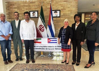 IRÁN donó a Cuba más de nueve toneladas de ayuda humanitaria para víctimas del huracán Melissa