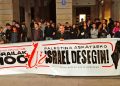 Numerosas personas secundaron las convocatorias de GKS exigiendo la disolución de Israel para liberar a Palestina