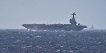 Siervos y lacayos: el gobierno ordena escoltar al portaviones yanqui más grande del mundo que se dirige a Venezuela