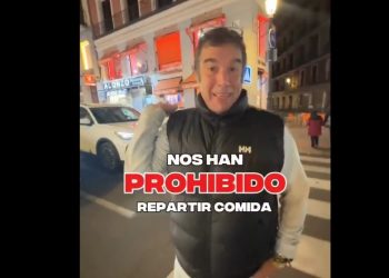 El PP prohíbe en Madrid repartir comida a los pobres