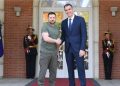 Zelensky recibido en Madrid con todos los honores (Borbones, gobierno, Cortes, Gernika …); después se extrañan que suba la extrema derecha