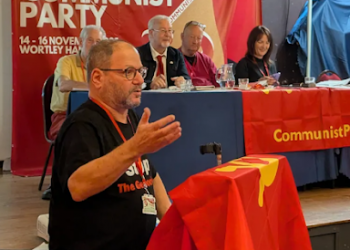 El diputado comunista israelí analiza la llegada del fascismo en su país en el Congreso del Partido Comunista del Reino Unido