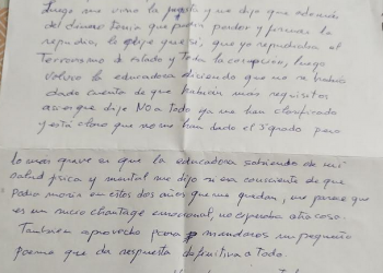 La presa política comunista María José Baños Andújar explica porqué le negaron el «tercer grado»