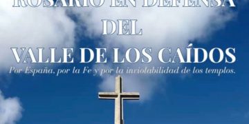 España profunda (muy profunda): fieles acuden a rezar al llamado «Valle de los Caídos» por la continuidad del «recinto sagrado»