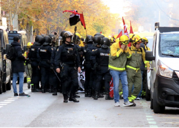 La respuesta de la patronal y el gobierno a su servicio a las demandas de los bomberos forestales de Madrid