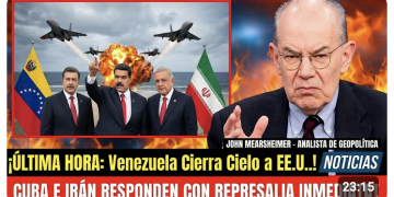 J0HN MEARSHEIMER: ¡Última hora!. Venezuela cierra espacio aéreo a EE.UU.; Cuba e Irán responden