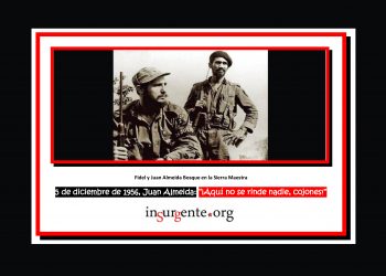 “¡Aquí no se rinde nadie, cojones!”