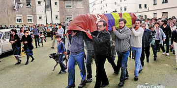 Hace 43 años fue enterrado el militante comunista Juan Martín Luna en Cerro del Moro