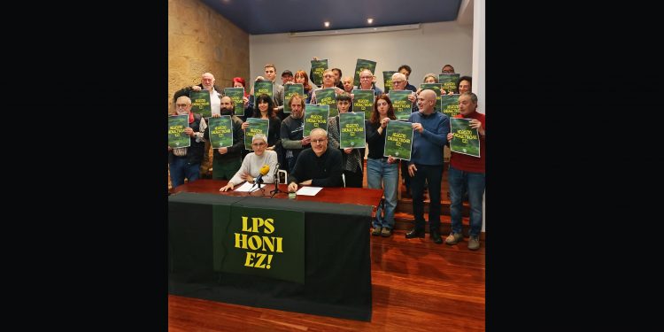 Presentan la dinámica contra el Plan Territorial Sectorial de Energías Renovables del Gobierno Vasco