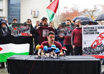 Palestinarekin Elkartasuna anuncia la campaña “Que la represión no interrumpa la solidaridad con Palestina”