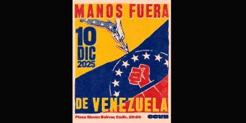 Cádiz, 10 de diciembre: Concentración contra la agresión imperialista a Venezuela