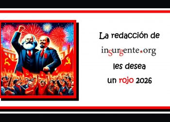 Para nuestras lectoras y lectores: feliz y rojo año nuevo