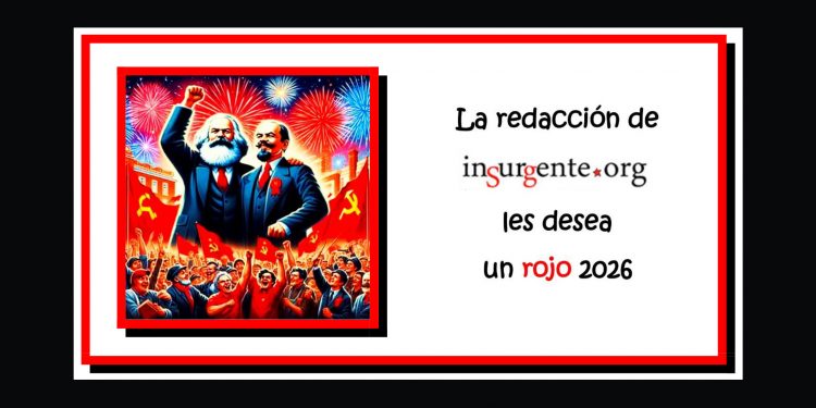 Para nuestras lectoras y lectores: feliz y rojo año nuevo