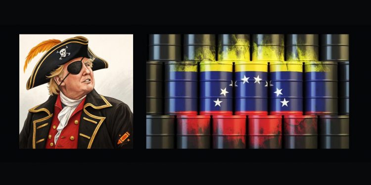 EE.UU. incautó un barco petrolero frente a la costa de Venezuela; un acto de piratería para, al parecer, robar el petróleo