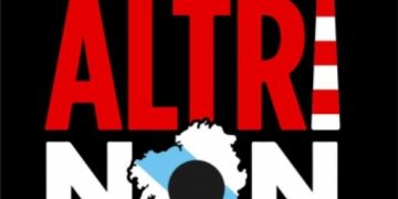 Santiago. imágenes de la enorme manifestación en contra de la macrocelulosa Altri