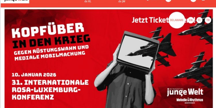 31 Conferencia de Rosa Luxemburgo