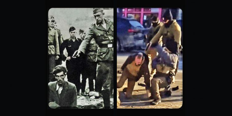 Antes y ahora, los fascistas siempre hacen lo mismo