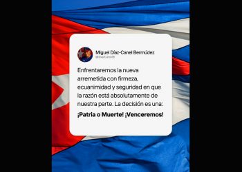 CUBA. Ante las nuevas amenazas de Trump, Díaz-Canel se expresó de esta contundente manera