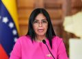 En directo TELESUR informando desde Caracas. TSJ ordenó a Delcy Rodríguez asumir la Presidencia de la República de Venezuela