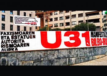 Importante cita mañana en Bilbo e Iruñea contra el fascismo y el autoritarismo de los estados