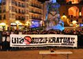 Gasteiz: Cientos de personas exigieron la absolución para los 19 encausados que hicieron frente a los falangistas el 12 de ooctubre