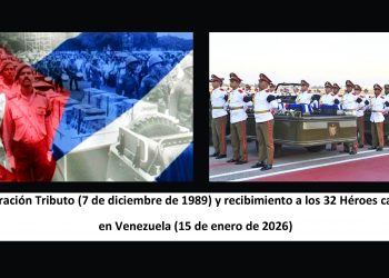 “¡Ellos murieron por el internacionalismo!”