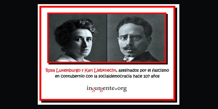 Rosa Luxemburgo y Karl Liebknecht, dos comunistas asesinados en 1919