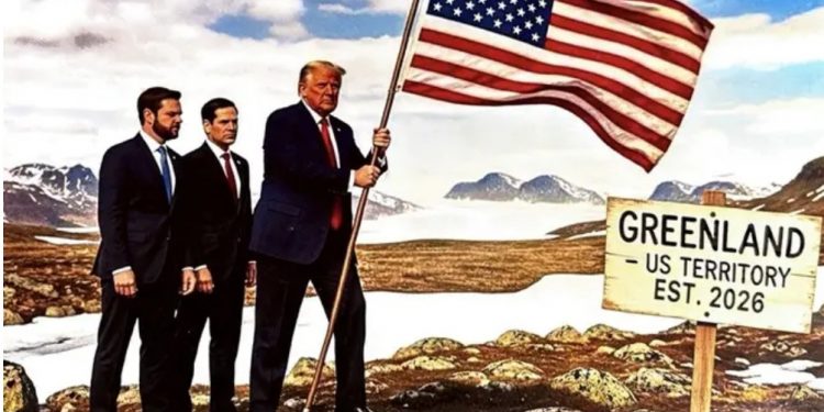 EE.UU. Enésima provocación de Trump colgando esta imagen en sus redes sociales
