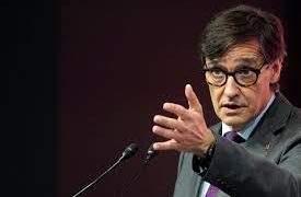 Los Mossos de Illa (PSC) cargan contra cientos de antifascistas